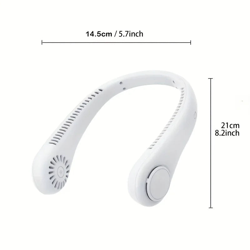 Mini Ventilateur de Cou Sans Lames