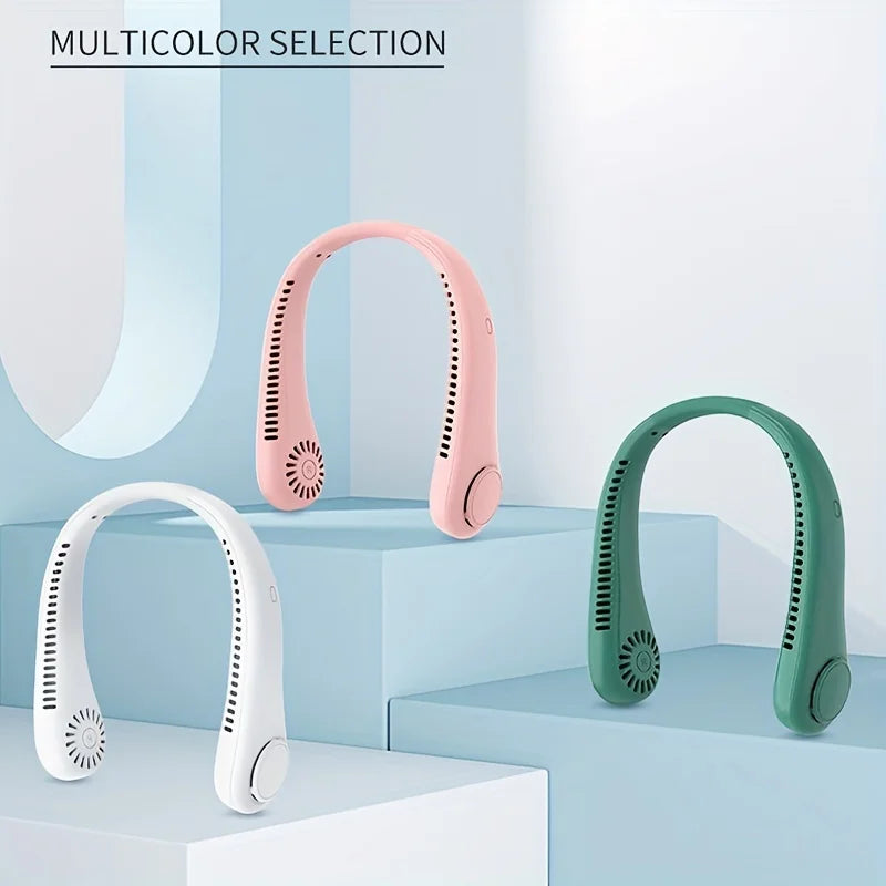 Mini Ventilateur de Cou Sans Lames